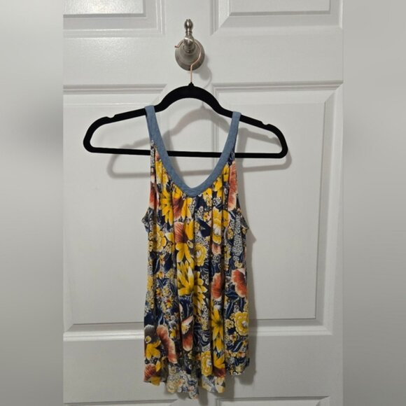 Free People Floral Tank Top - Picture 3 of 7